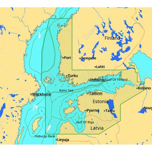 C-MAP Discover Finska viken och Åland sjökort M-EN-Y212-MS