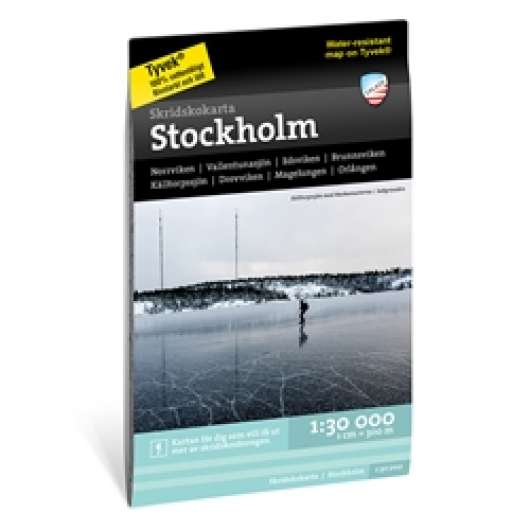 Calazo Skridskokarta Stockholm 1:30.000