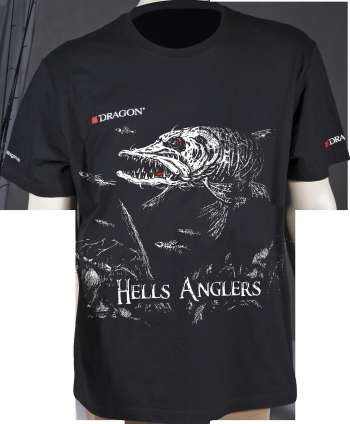 Dragon Hells Anglers gädda T-shirt
