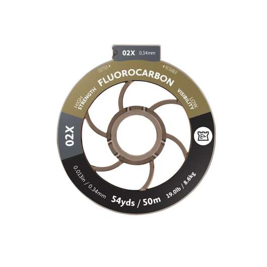 Hardy Fluorocarbon tafsmaterial 02X 50m
