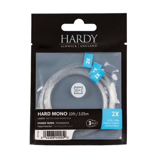 Hardy Hard Mono Power Taper Salt 10ft 2X 3st
