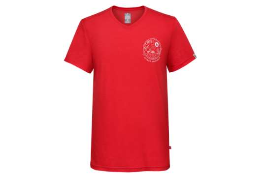 Icebug Merino Shirt IX Men - High Rise Red