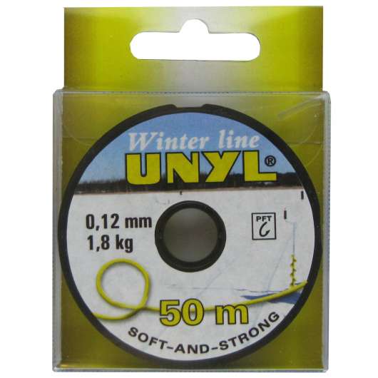 Unyl Winter 50 m gul nylonlina